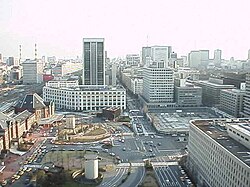 建て替え工事中の様子