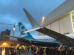 ボーイング737MAXシリーズのスプリット・シミタール・ウイングレット
