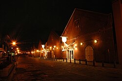 金森赤レンガ倉庫の夜景 2007年