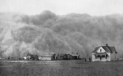 1935年にアメリカで発生したダストボウル