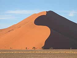 ナミビア の砂丘