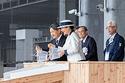 第42回全国豊かな海づくり大会での天皇徳仁、皇后雅子(2023年)