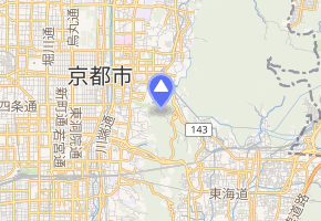 将軍塚周辺の地図