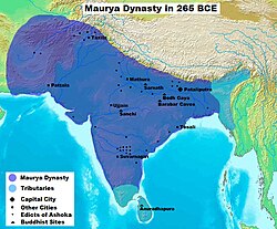 マウリヤ朝:古代インドの統一王朝と仏教文化の展開
