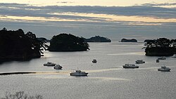 松島:日本三景に数えられる多島海