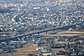支流朝比奈川の瀬戸川への合流部周辺