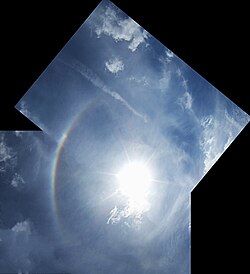 外接ハロとタンジェントアーク:大気光学現象の解説