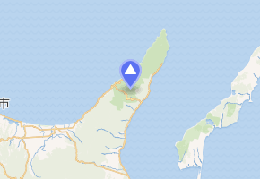 羅臼岳周辺の広域地図