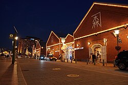 金森赤レンガ倉庫の夜景 2024年