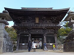 江戸時代の大御堂の仁王門