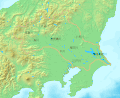 利根川流域の図